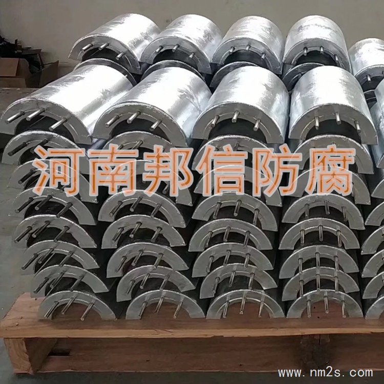 镯式镁合金牺牲阳极油井套管外防腐56公斤阳极AZ-1镁阳极